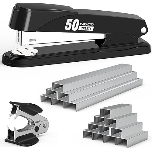Classic Metal Stapler Heavy Duty 50 Sheet Capacity with 1750 Kit