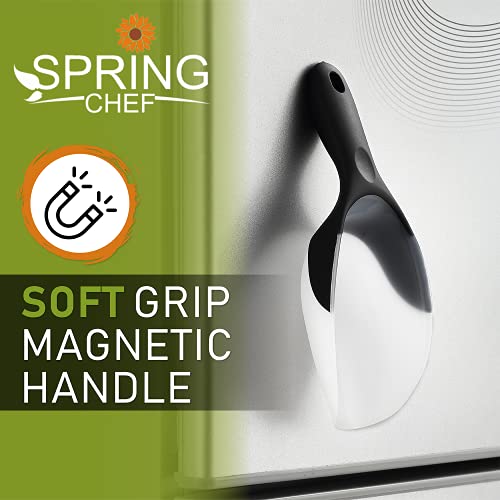 Eco-Friendly Spring Chef Magnetic Ice Scoop for Freezer - BPA-Free Flexi-Plastic