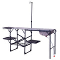 Compact Grilling Master Cook Station - Choice 171 - Heavy-Duty Stainless Steel Camp Cooking Gear - Default Title