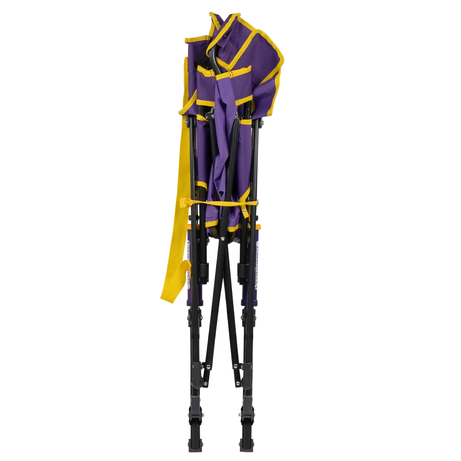 Patented Spring-Action College Comfort Pro Rocker - LSU Tigers - Choice 880 - Heavy-Duty Kickback Rocker with Beverage Holder Detail